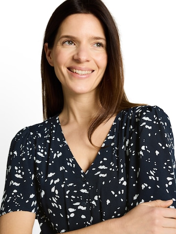 TOM TAILOR Платье-рубашка в Синий