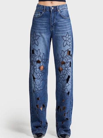 IT'S BASIC Loosefit Jeans 'Loose Mid Rise Jeans' in Blauw