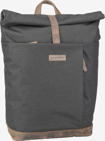 GREENBURRY Sac à dos 'Perth' en marron / noir chiné, Vue avec produit