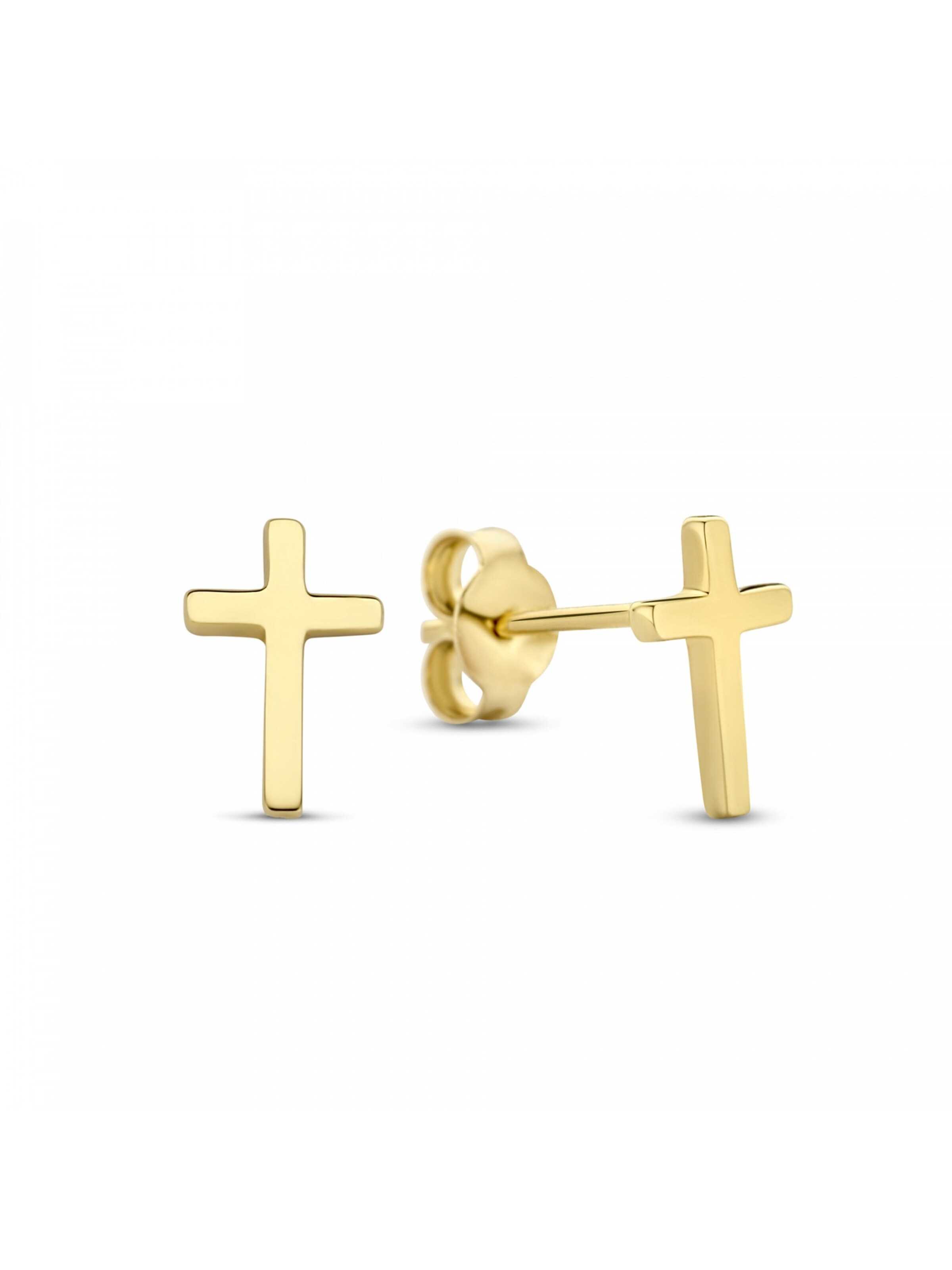 Isabel Bernard Earrings in Gold: front