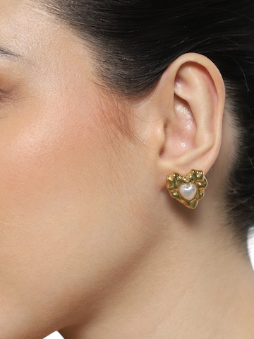 SOHI Ohrringe 'Anuradha' in Gold: Vorderseite