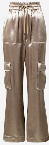 GUESS Loose fit Cargo Pants 'CHANTAL' in Beige: front