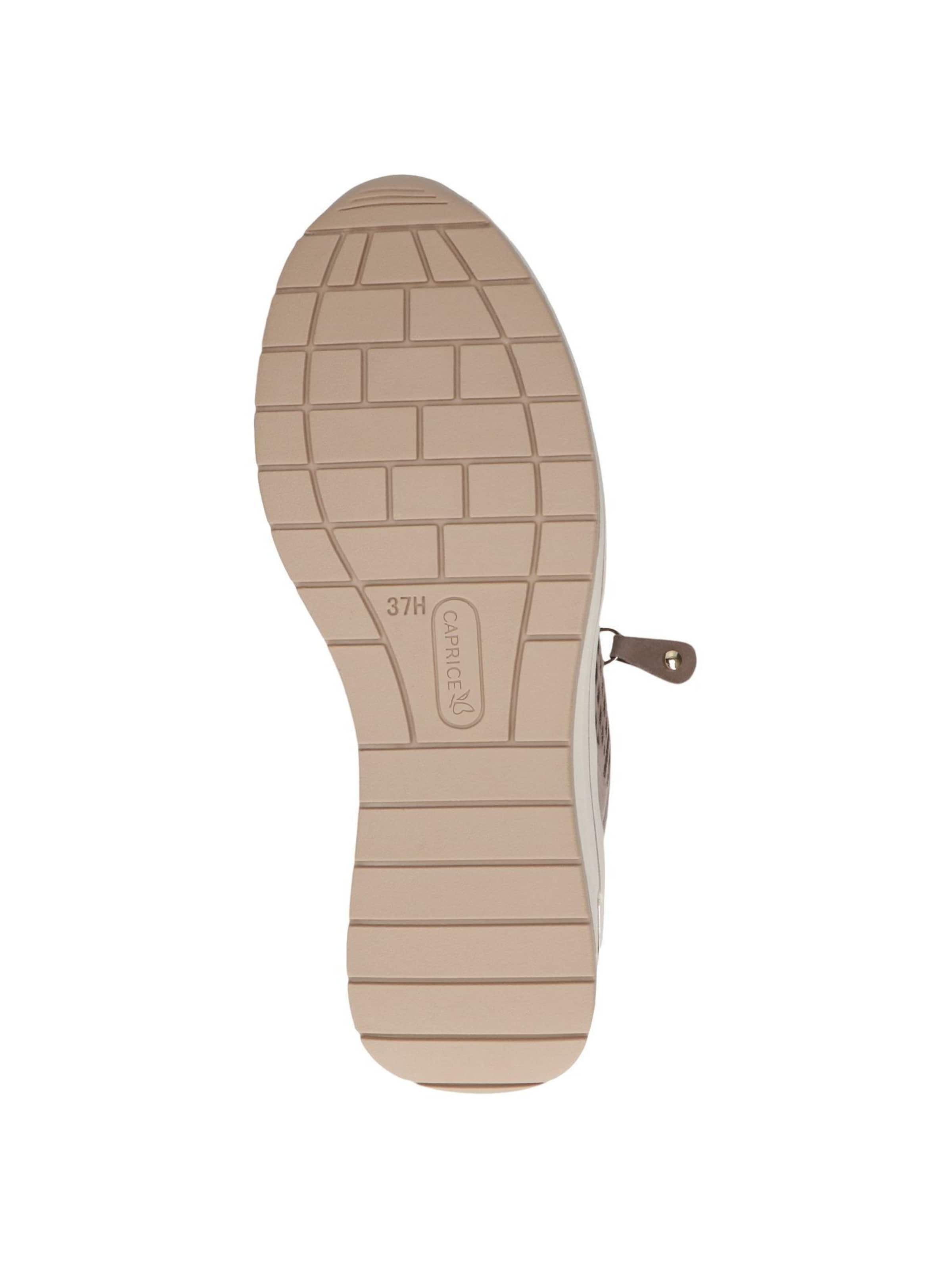 CAPRICE Sportieve veterschoen in Bruin