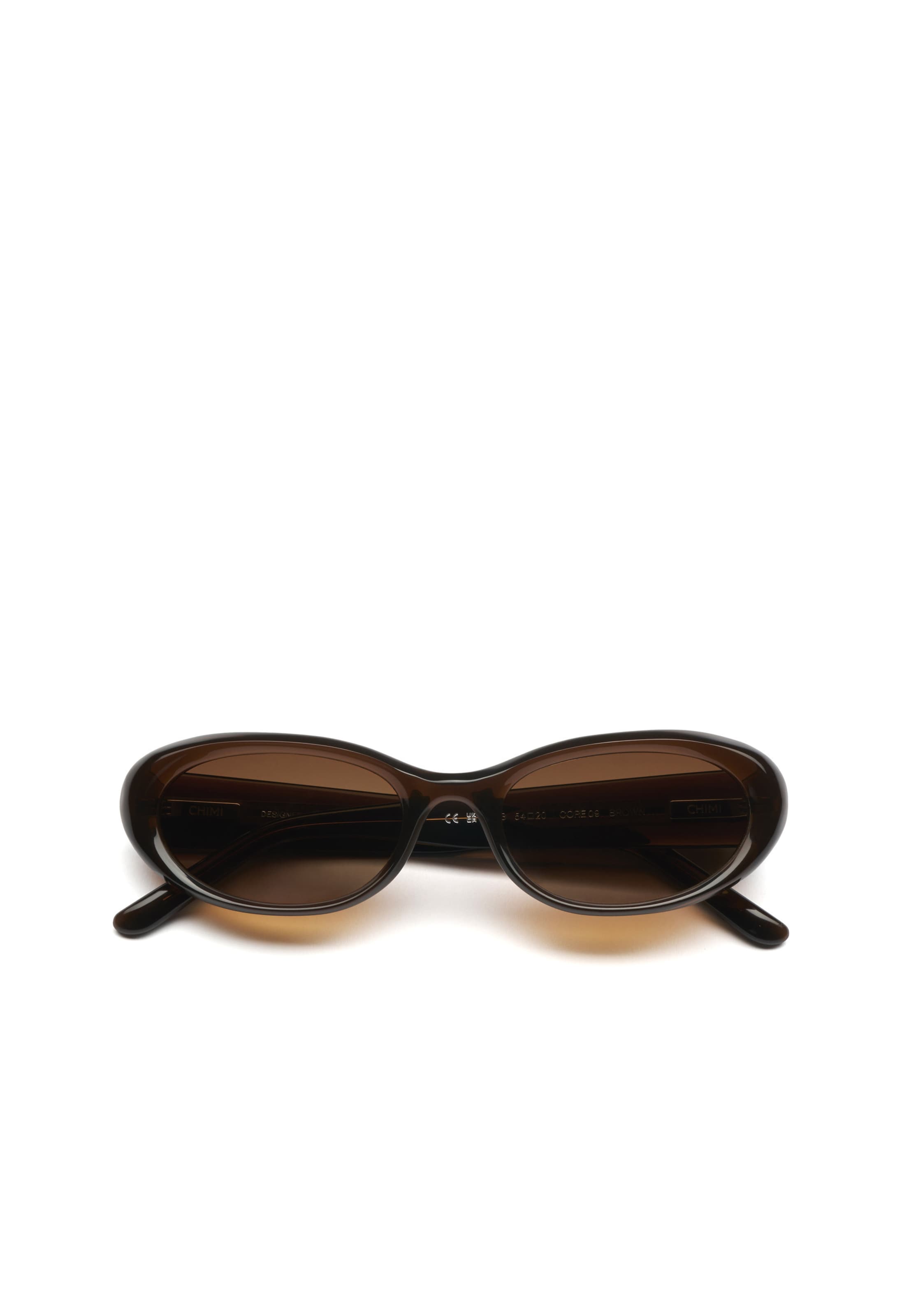 CHIMI Zonnebril '09.4M' in Bruin