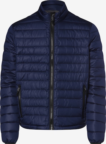 Nils Sundström Between-Season Jacket in Blue: front