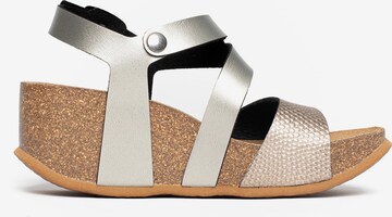 Bayton Sandalen met riem 'Ibiza' in Goud