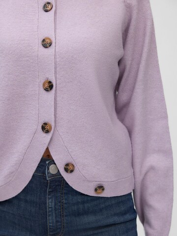 Cardigan 'VMVania' VERO MODA en violet