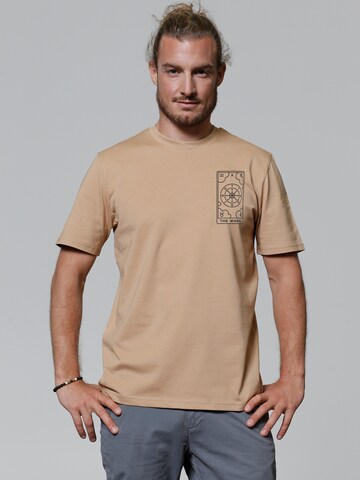 Watapparel Shirt 'Tarot' in Beige: front