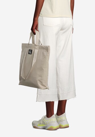 Calvin Klein Jeans Shopper in Beige