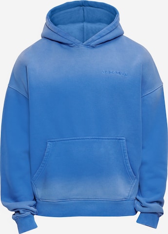 Felpa di Dropsize in blu: frontale