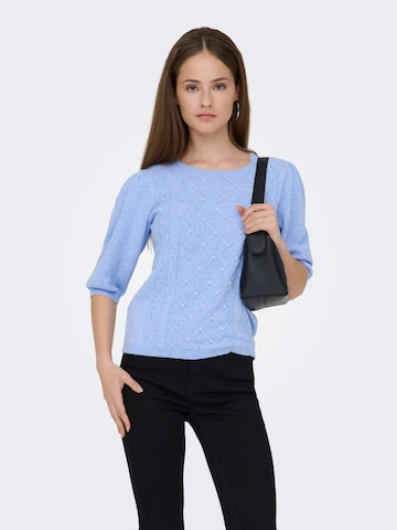 ONLY Sveter 'ONLGLORIA' - Modrá: predná strana