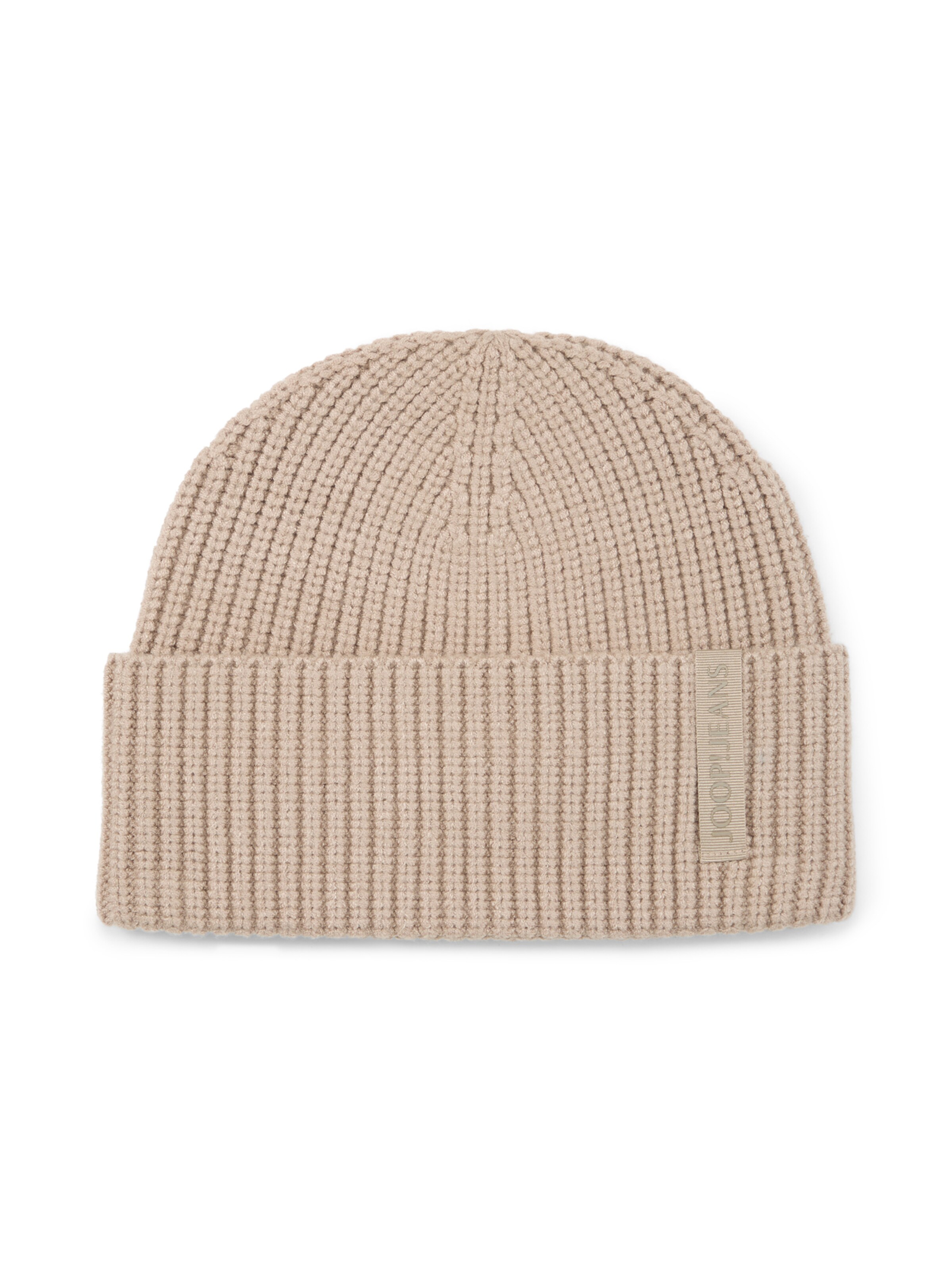 JOOP! Jeans Beanie 'Lucifer' in Beige: front