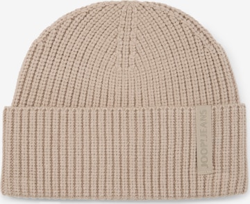 JOOP! Jeans Beanie 'Lucifer' in Beige: front