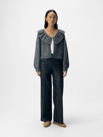 Cardigan 'OBJDENISI' OBJECT en gris