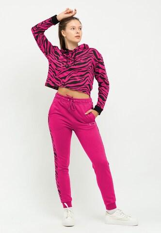 Tom Barron Sports Suit in Pink: front