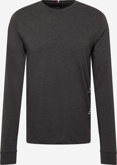 TOMMY HILFIGER Shirt in graumeliert / rot / weiß, Produktansicht