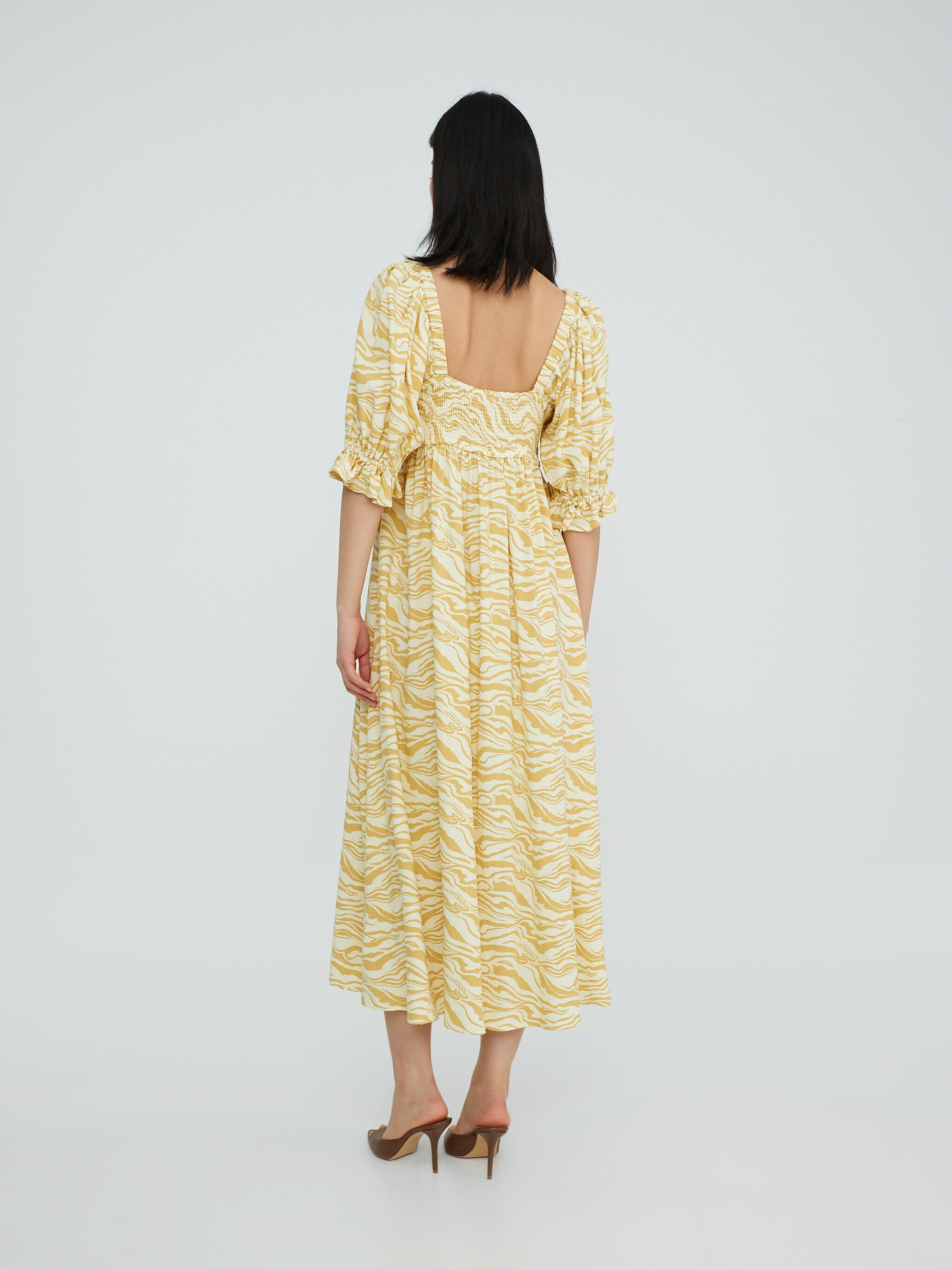 EDITED Produits Robe 'Patricia' jaune d'or