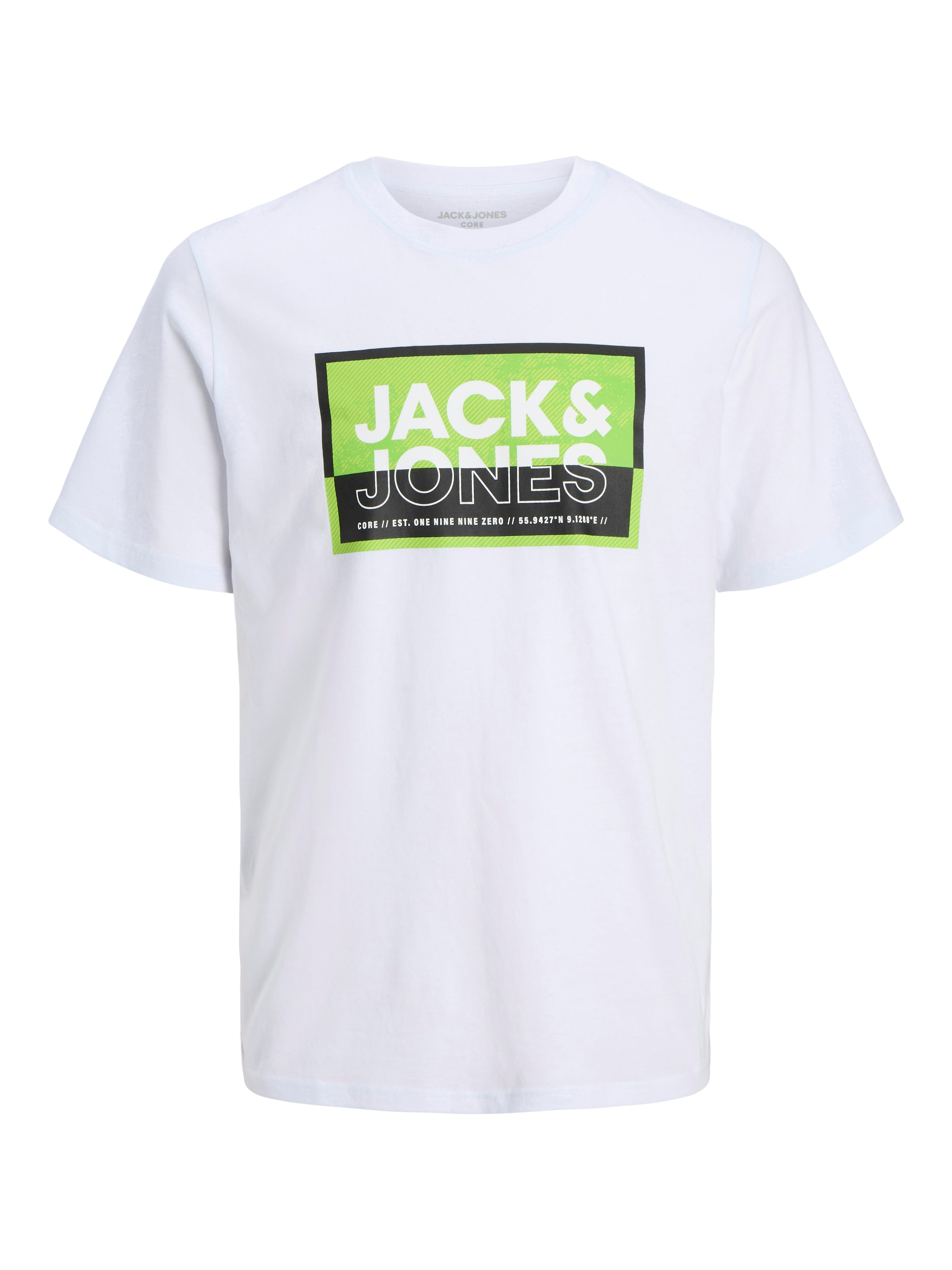 JACK & JONES - Camiseta 'JCOLogan' en blanco: frente