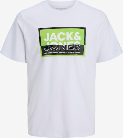 JACK & JONES Koszulka 'JCOLogan' w kolorze jasnozielony / czarny / białym, Podgląd produktu