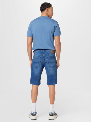 MUSTANG Regular Shorts 'Chicago' in Blau