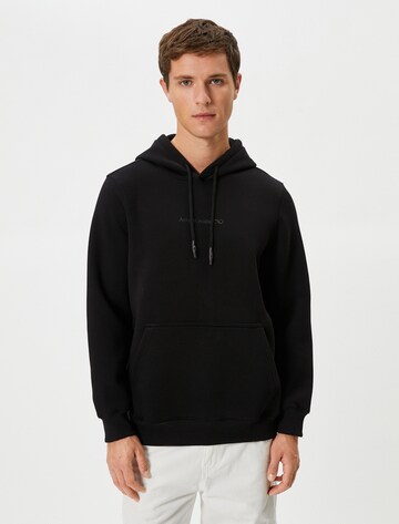 Koton Sweatshirt in Black: front