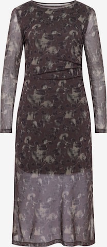 Tamaris Dress in Brown: front