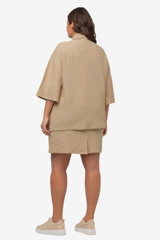 Veste de survêtement Ulla Popken en beige