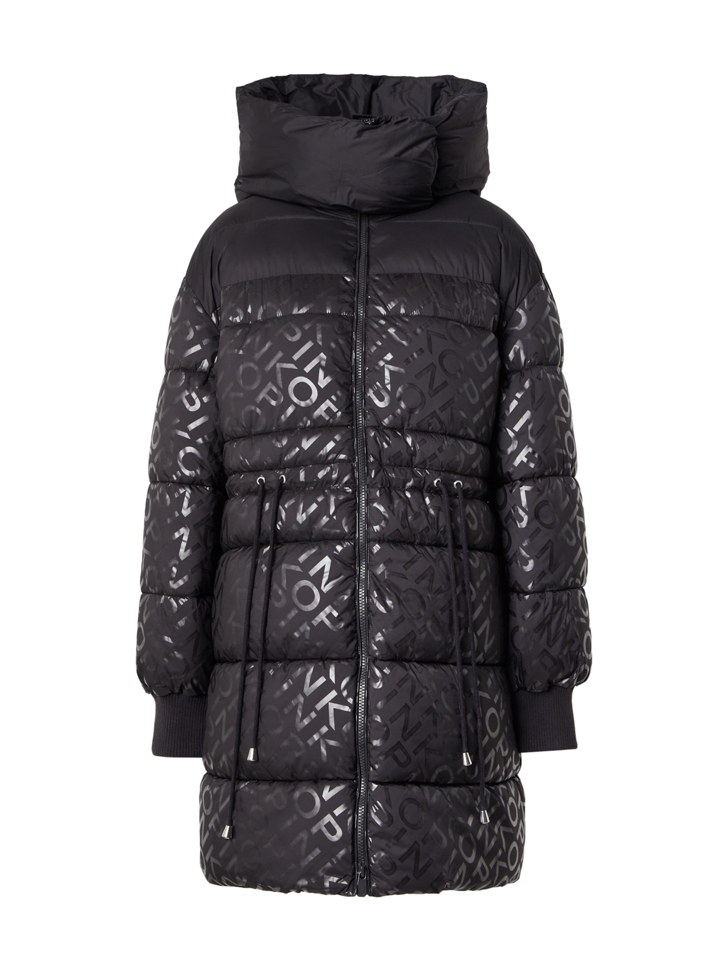 PINKO - Abrigo de invierno en negro: frente