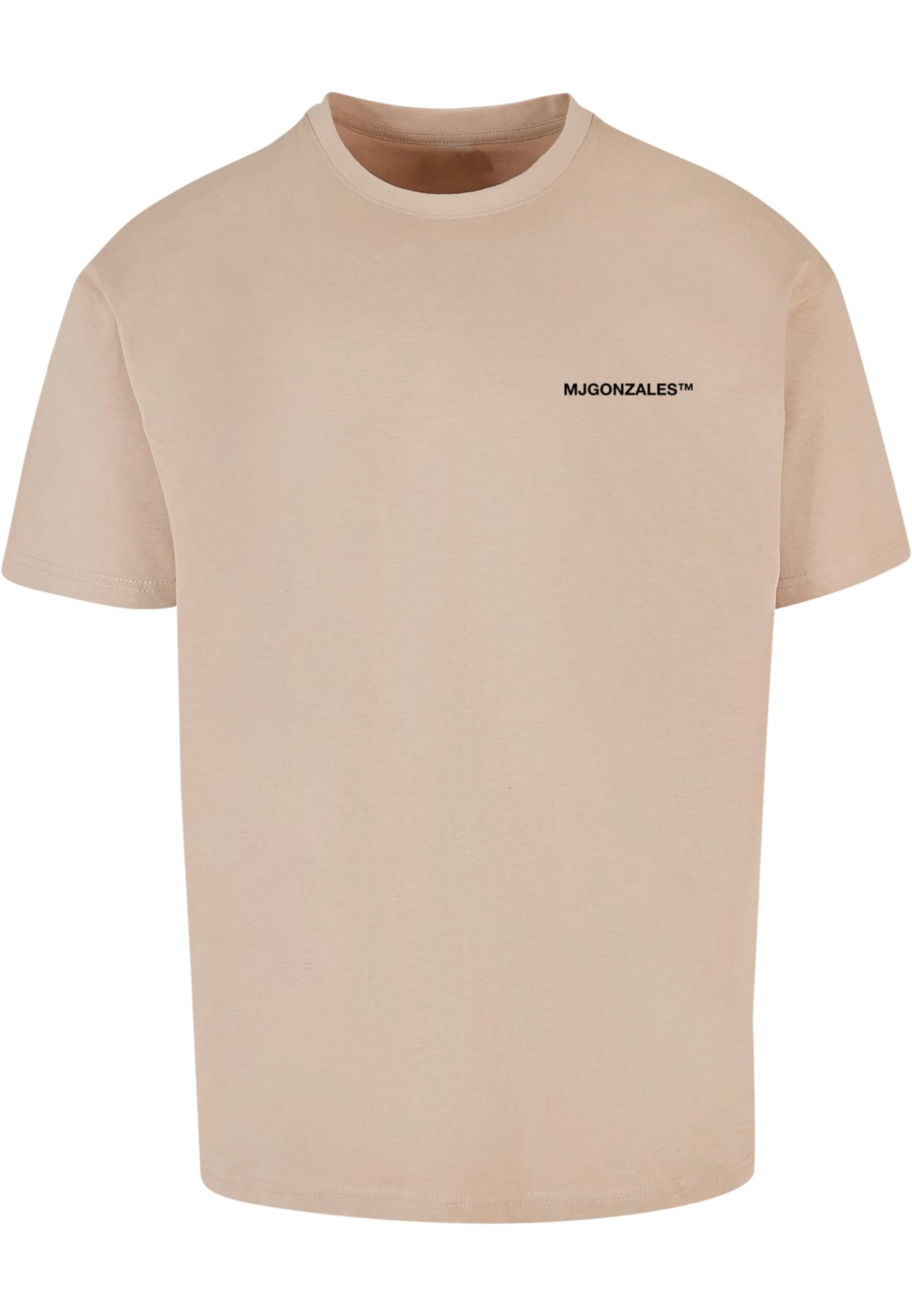 Maglietta di MJ Gonzales in beige: frontale