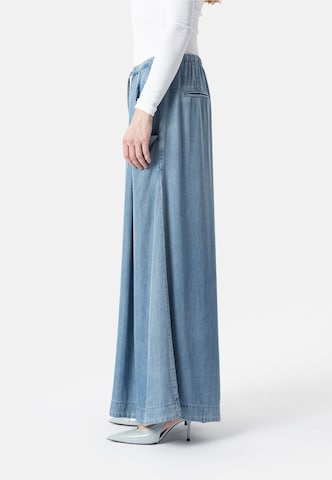 Elias Rumelis Wide leg Broek 'Herma' in Blauw