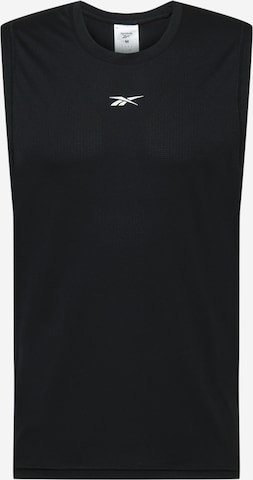 Reebok Sport - Camisa funcionais em preto: frente