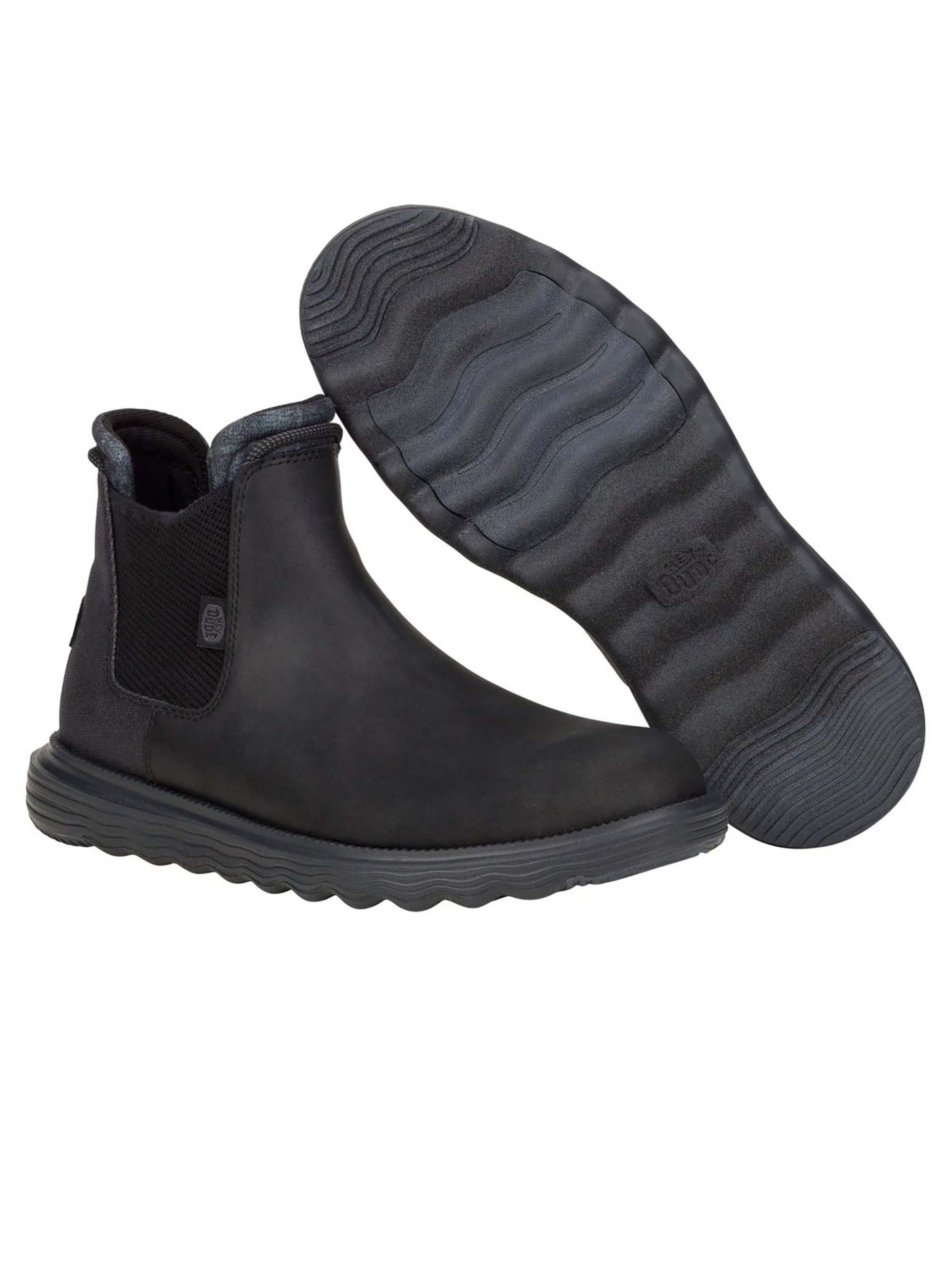 HEY DUDE Chelsea boots in Zwart