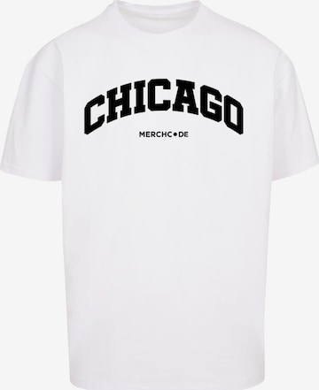 Merchcode Shirt 'Chicago' in White: front
