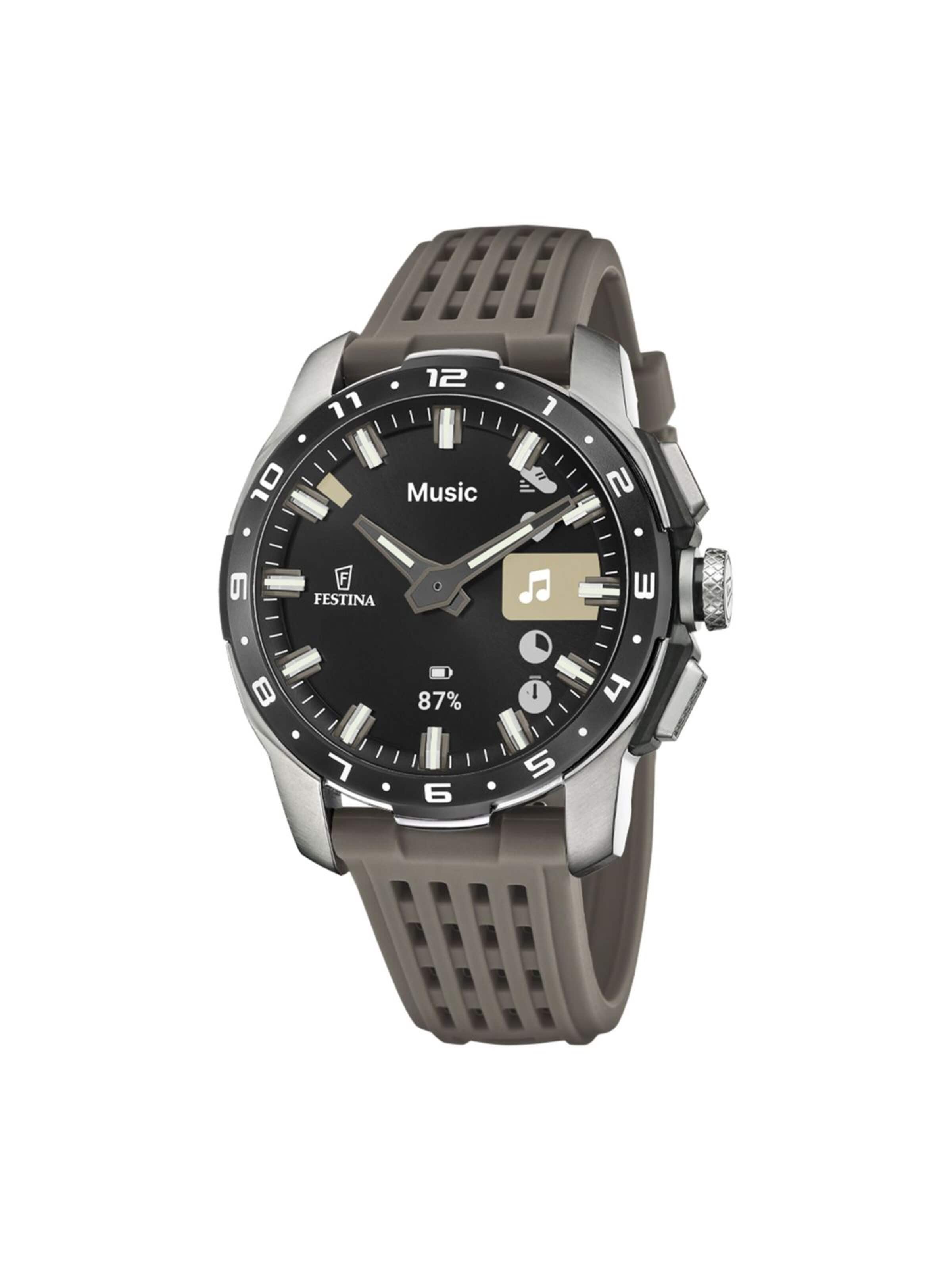 Montre digitale 'Smartwatch Connected' FESTINA en vert : devant