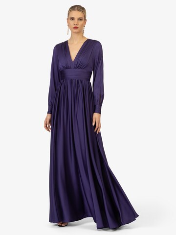 Robe de soirée Kraimod en bleu : devant