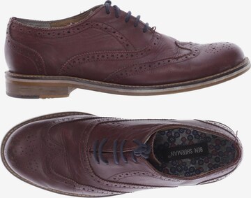 Ben Sherman Halbschuh 42 in Rot: Vorderseite