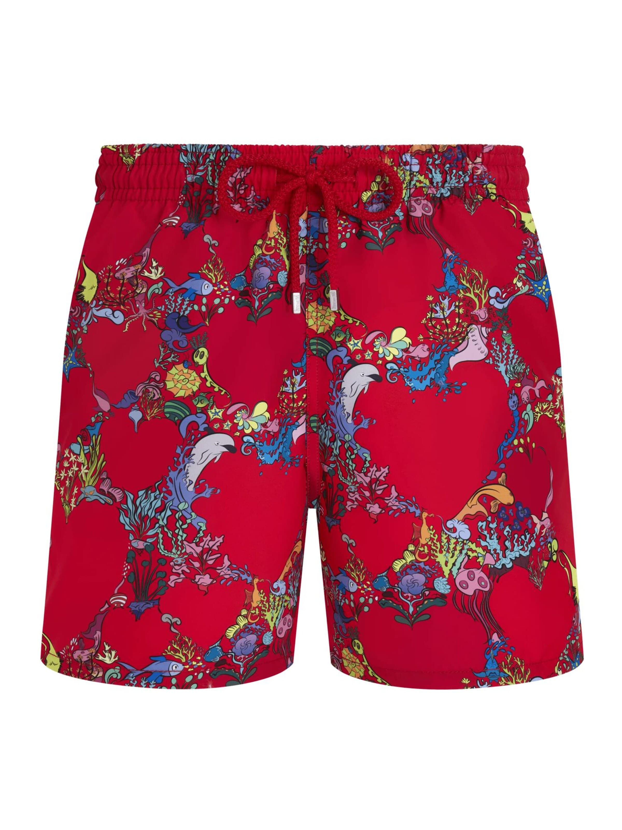 Vilebrequin Swimming shorts in Red: front