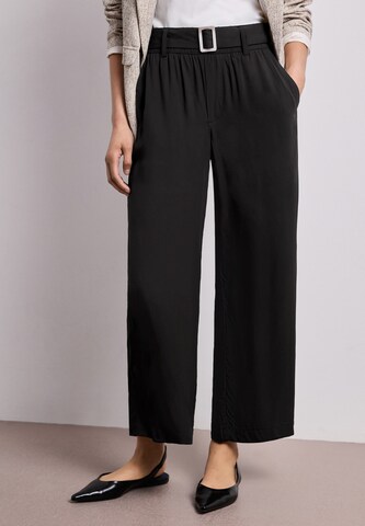 STREET ONE Wide leg Pants in Black