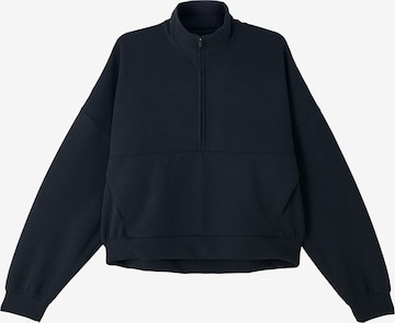 NIKE Sportsweatshirt in Schwarz: Vorderseite
