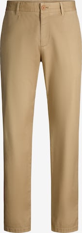 Regular Pantalon chino 'Rion' STRELLSON en beige : devant