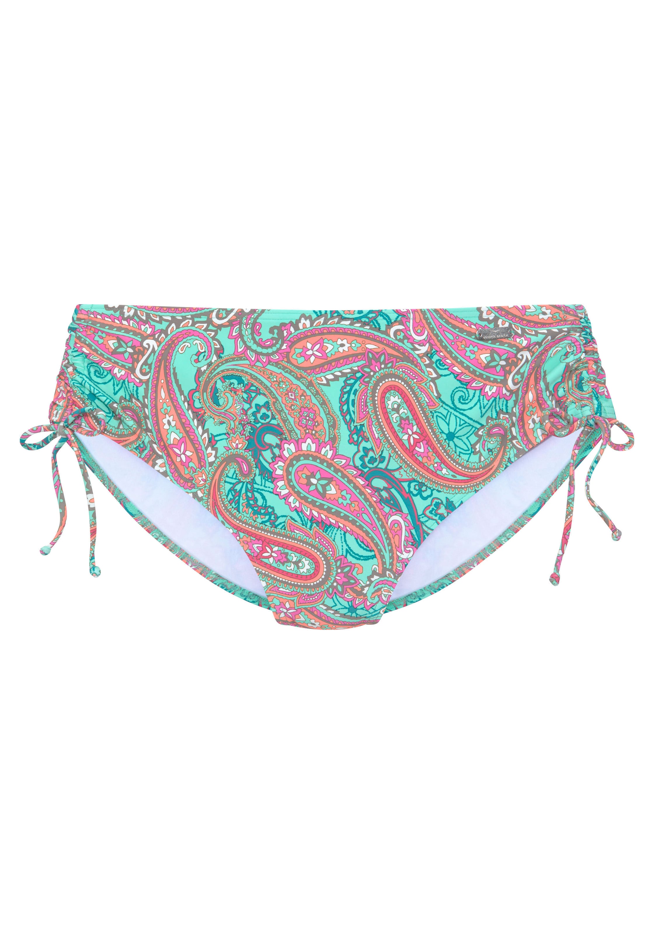 VENICE BEACH Bikini Bottoms in Green: front