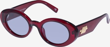 Lunettes de soleil 'NOUVEAU VIE' LE SPECS en rouge : devant