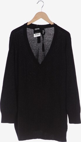 Anna Scholz for Sheego Sweater & Cardigan in XXXL in Black: front