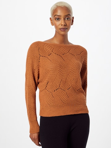 Hailys Sweater 'Arie' in Brown: front