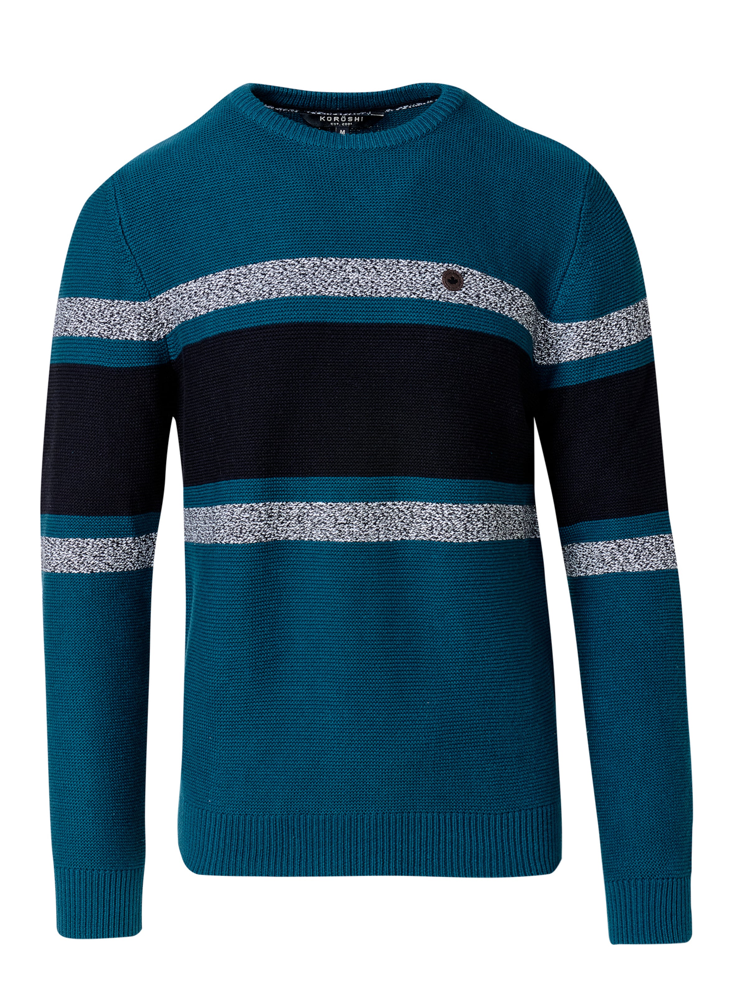 KOROSHI Pulóver - kék: elől