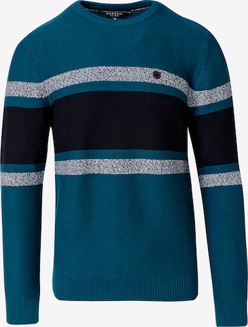 mėlyna KOROSHI Megztinis: priekis