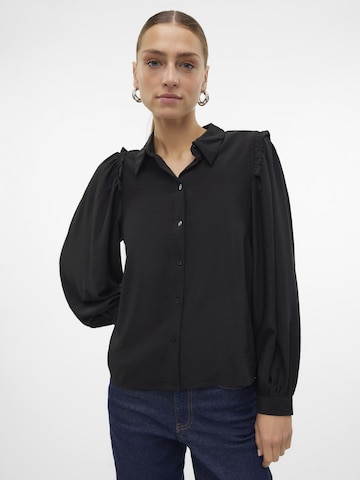 VERO MODA Bluse 'MANI' i sort