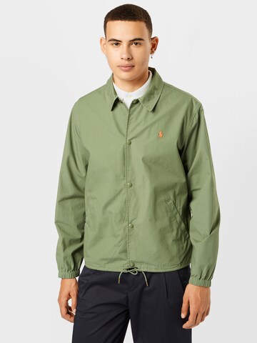 Geacă de primăvară-toamnă de la Polo Ralph Lauren pe verde: față