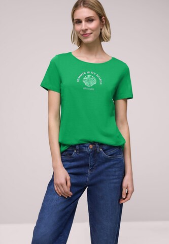 STREET ONE Shirt in Green: front