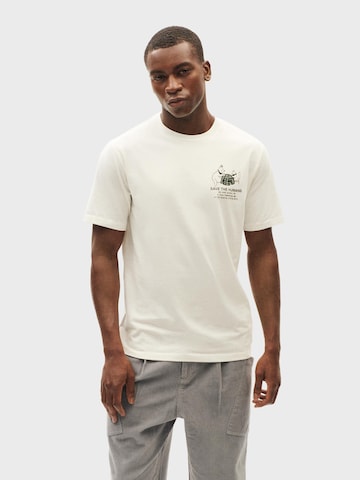 Thinking MU Bluser & t-shirts 'Zach' i hvid: forside